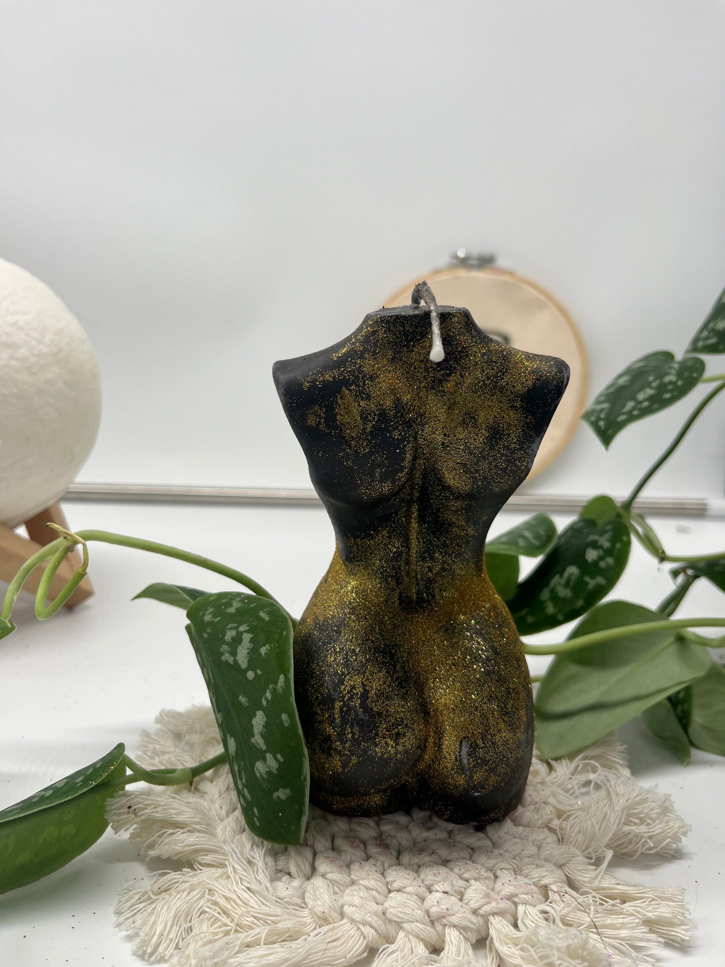 20cm Tall Gia Candle, Female Woman Body Torso Candle