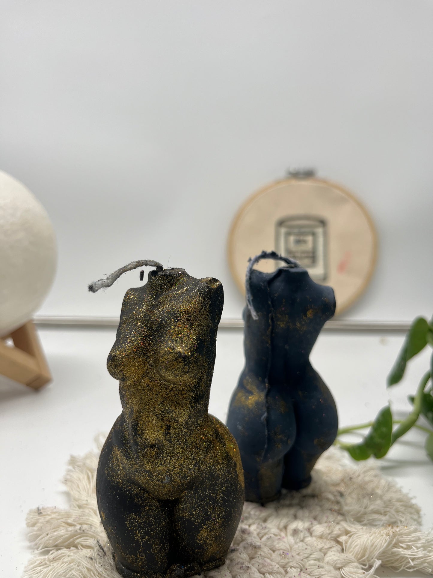 Tanaka, Woman Body Torso Candle, Celestial Collection