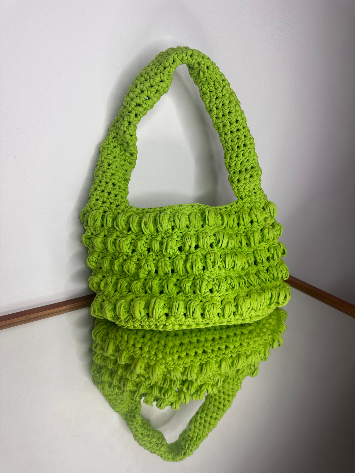 Large Crochet Bubble Bag