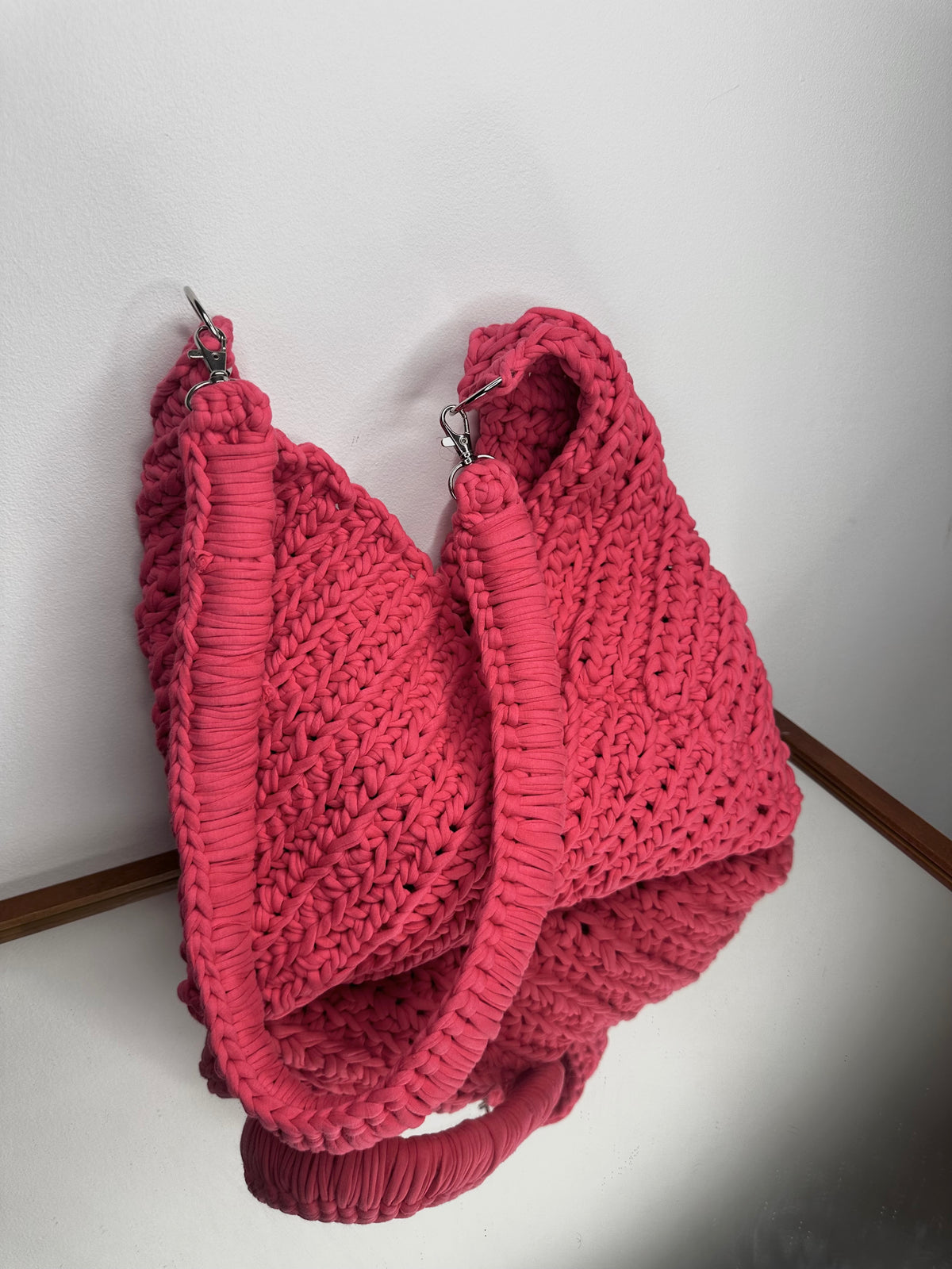Triangle Crochet Bag