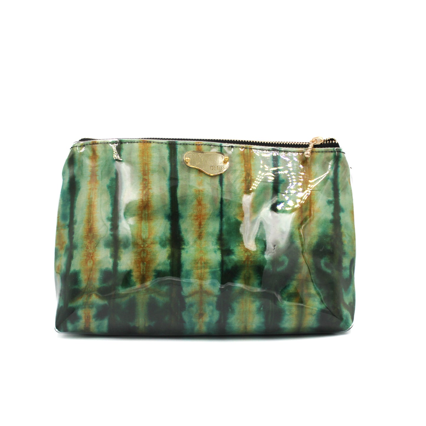 BijouCREATES - Green Tiger Toiletry Bag - BCTBGM