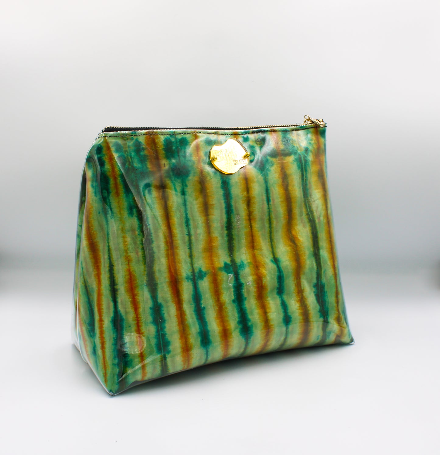 BijouCREATES - Green Tiger Toiletry Bag - BCTBGM