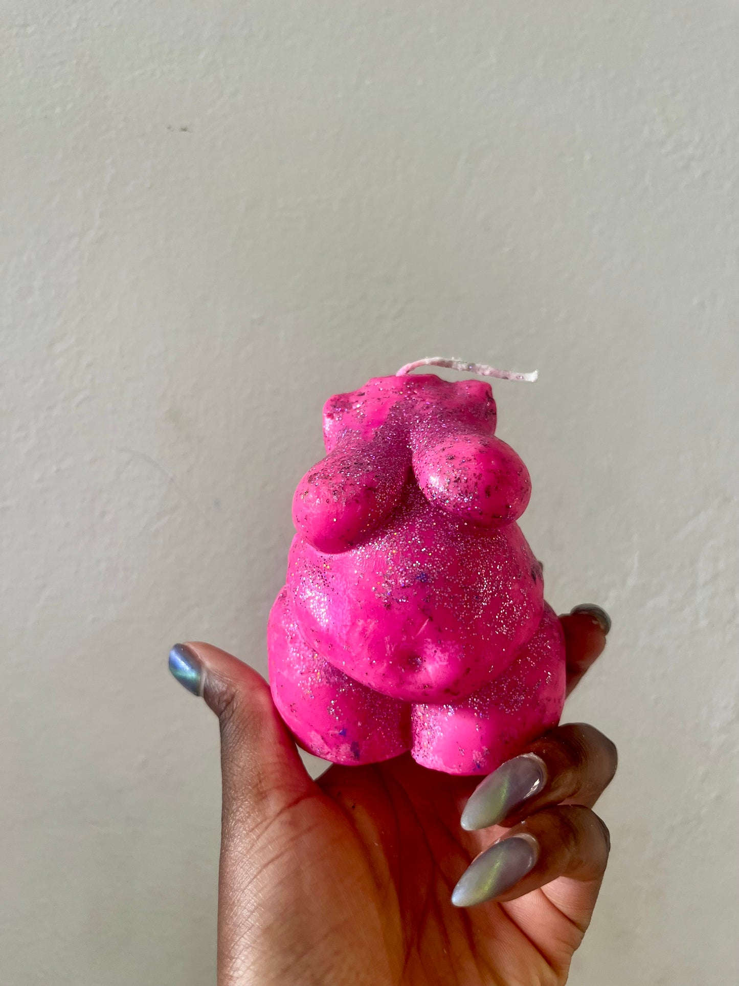 Ophelia Woman Body Torso Candle (XL Curvy Torso)