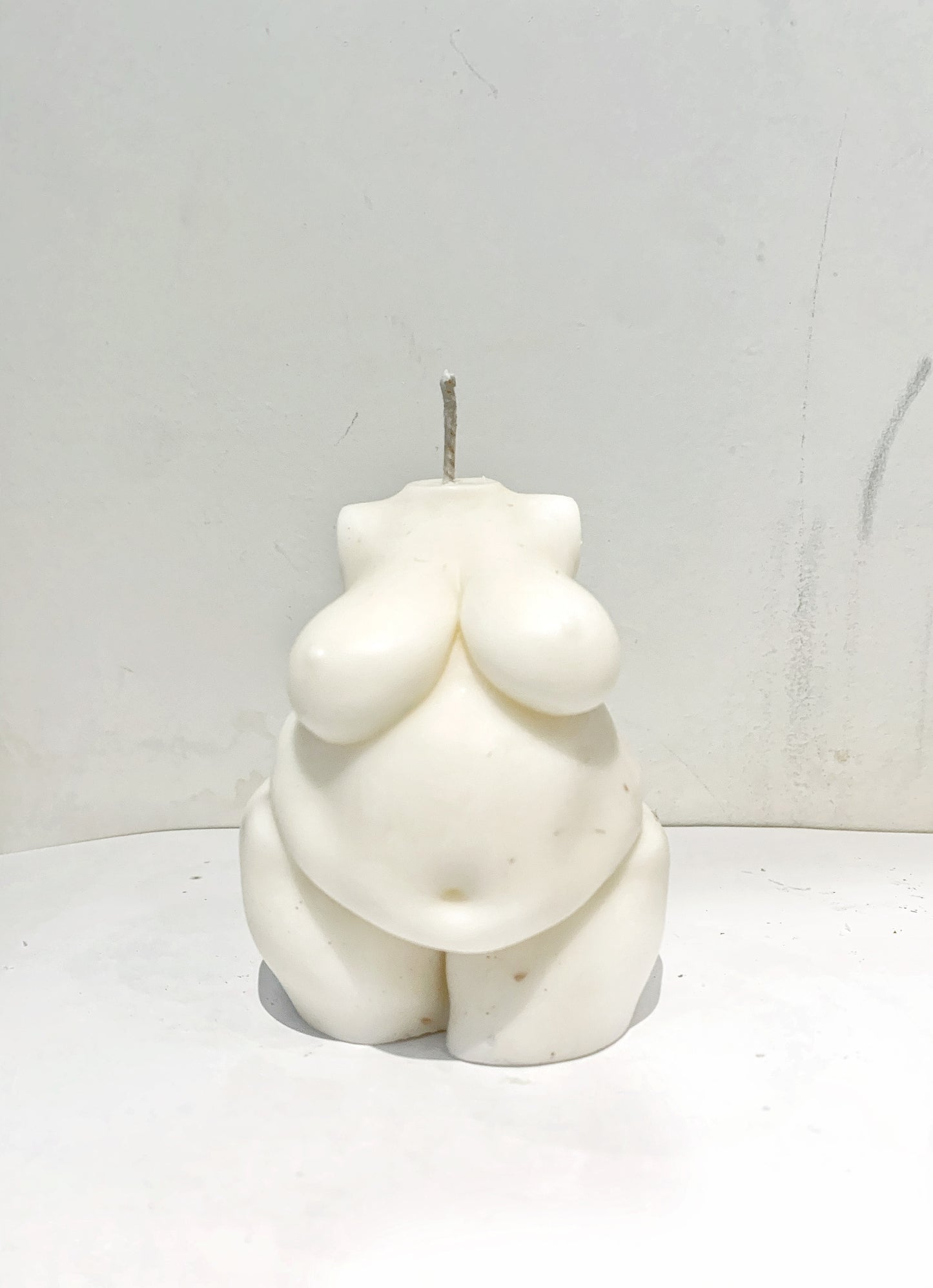 Ophelia Woman Body Torso Candle (XL Curvy Torso)