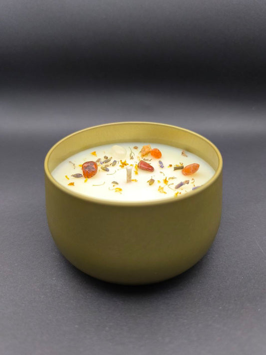 Handmade Scented Soy Wax Candle "Sunset"