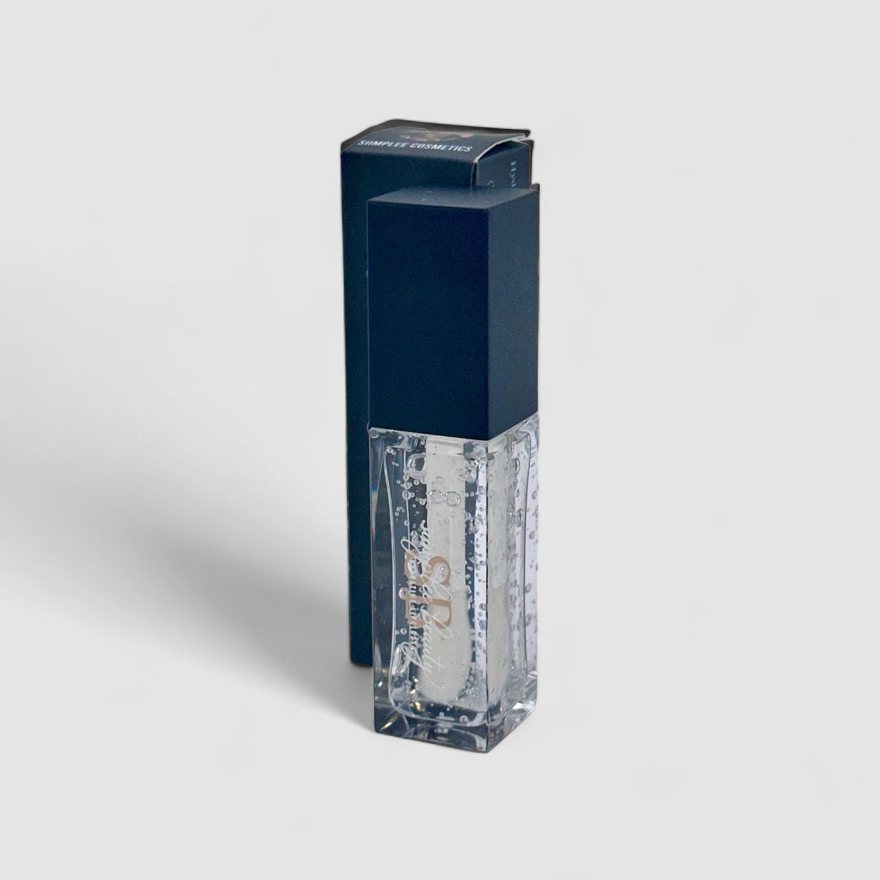 Siimplee Cosmetics Crystal Clear colourless high-shine lip gloss - glass finish