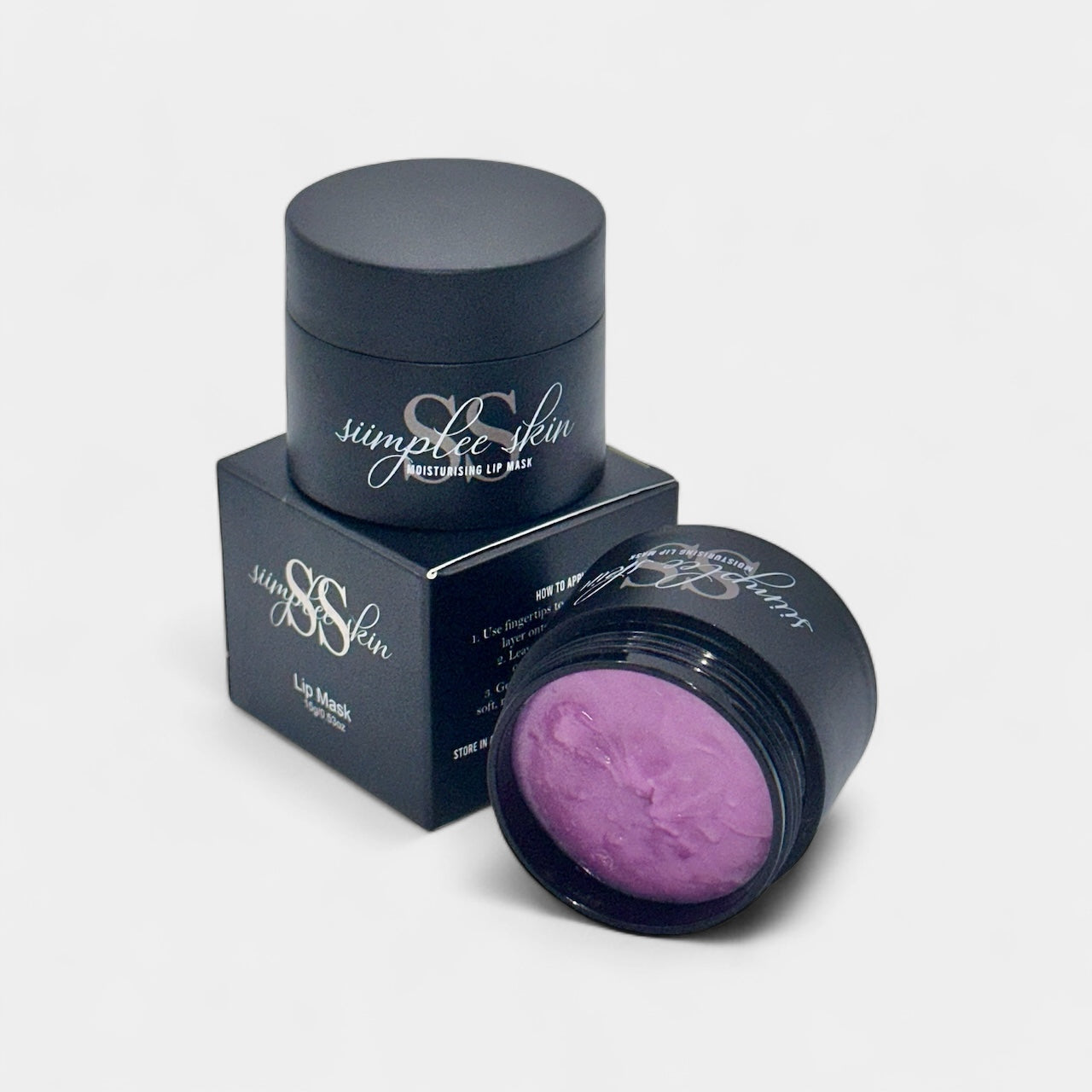 Siimplee Cosmetics Mauve Maven purple grape vanilla lip mask - luxury treatment