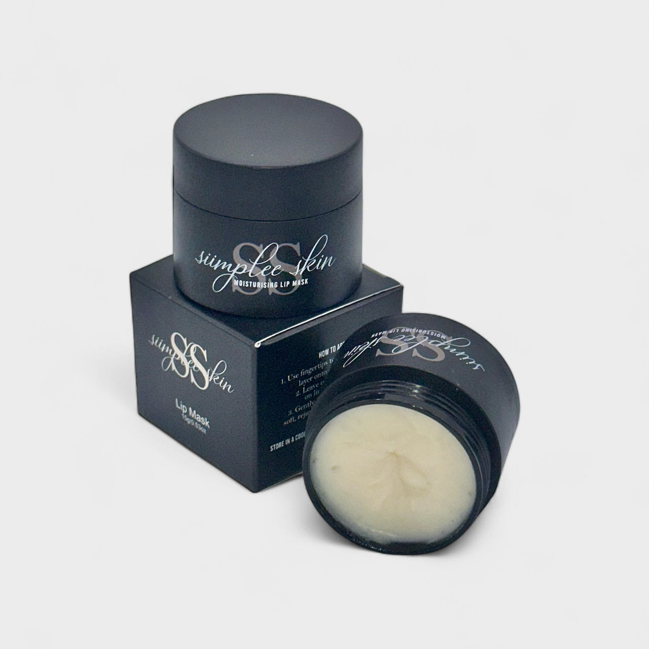 Siimplee Cosmetics Snow Kissed colourless vanilla lip mask - nourishing treatment