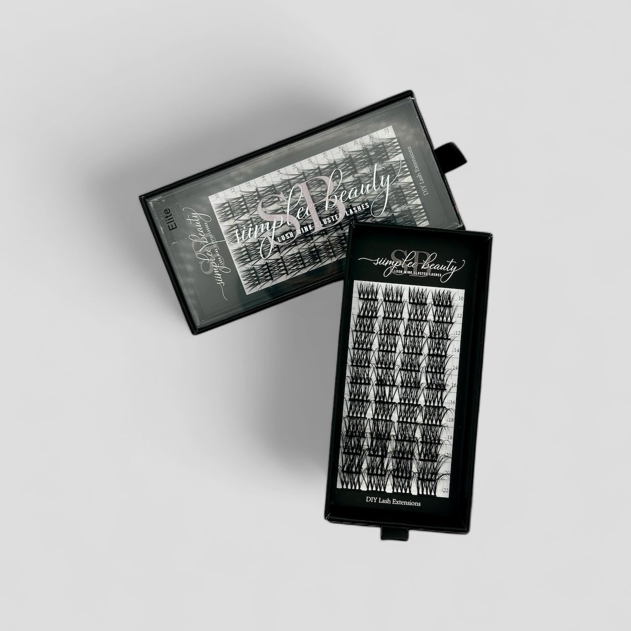 Siimplee Cosmetics Elite DIY cluster lashes 10-22mm - premium customisable extensions