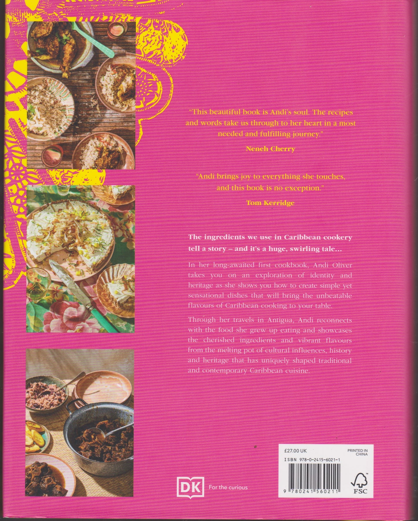 Promoting our Heritage-The Pepperpot Diaries; Stories from my Caribbean table by Andi Oliver