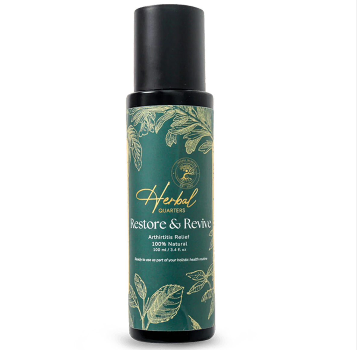 PATREES HERBS natural pain relief oil - plant-based herbal artisan remedy