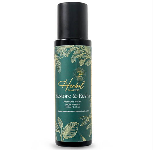 PATREES HERBS natural pain relief oil - plant-based herbal artisan remedy