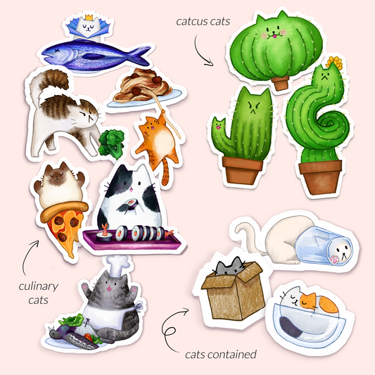 Cat Vinyl Sticker