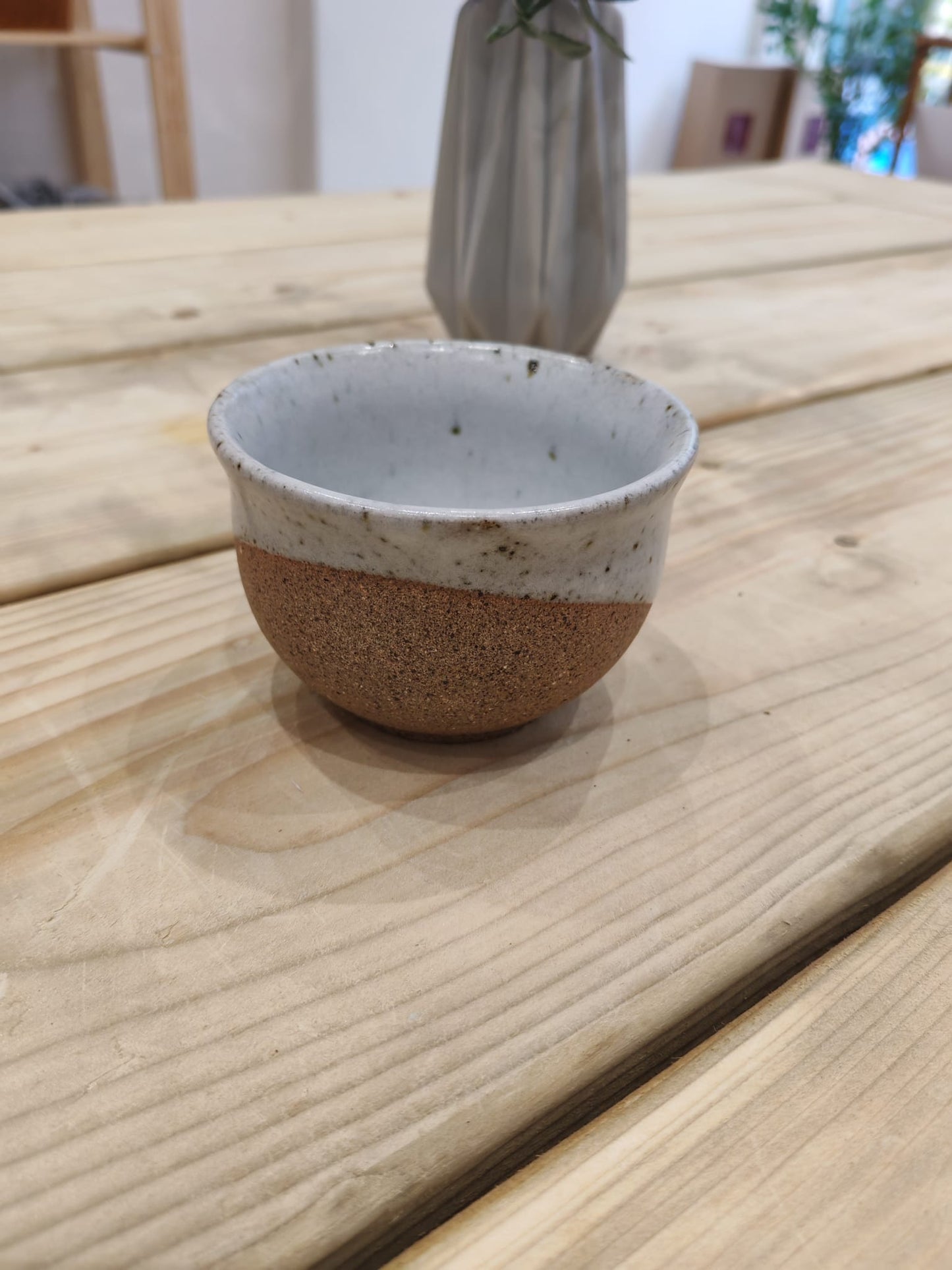 Vanillaism large ceramic tumbler VAN002 - handcrafted artisan drinkware