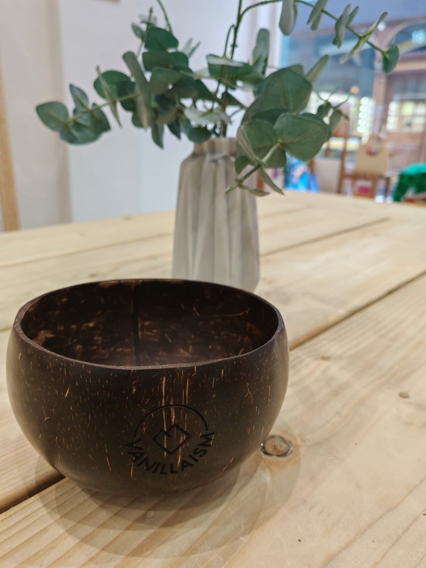 Vanillaism handcrafted natural coconut bowl VAN015 - eco-friendly homeware